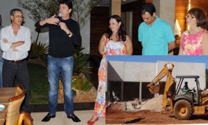 Senador Wilder Morais em jantar beneficente