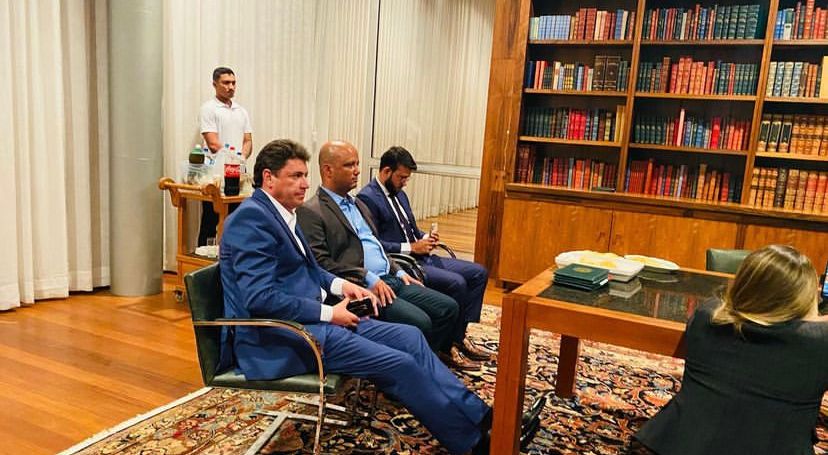 Wilder participa da tradicional live do presidente Bolsonaro em Brasília